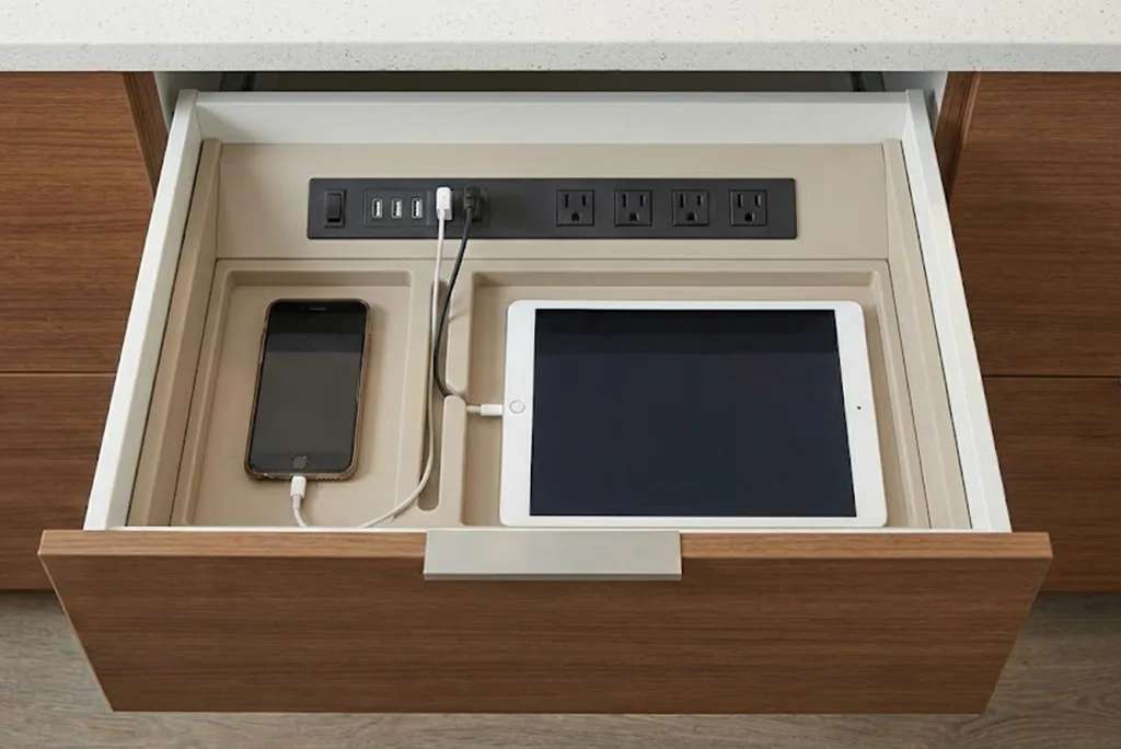 in drawer charging outlets san jose california