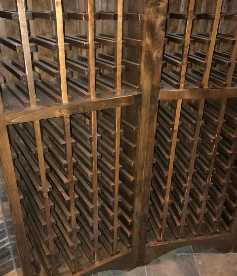 luxury tasting room carpentry